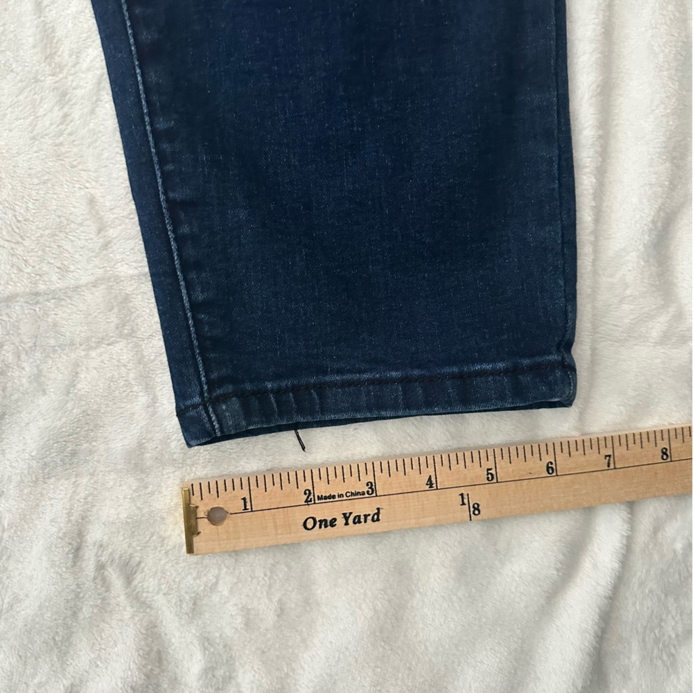 Classic High Rise Women's Jeans in Deep Blue - Picture 7 of 12